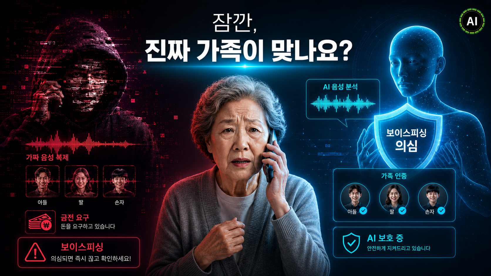 잠깐, 진짜 가족이 맞나요?