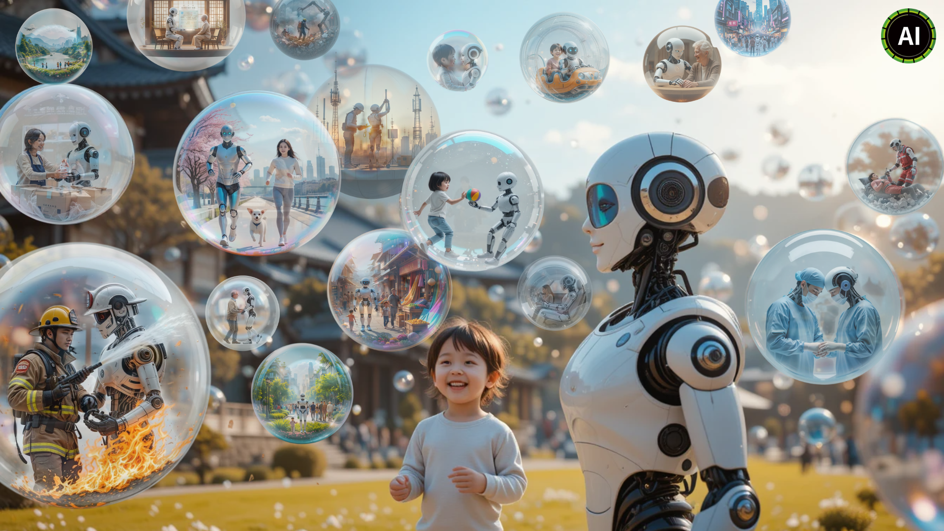 우리는 함께합니다. 사람과 AI, 더 나은 미래를 향해!